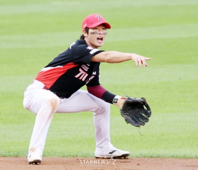 KIA 박찬호. /사진=강영조 선임기자