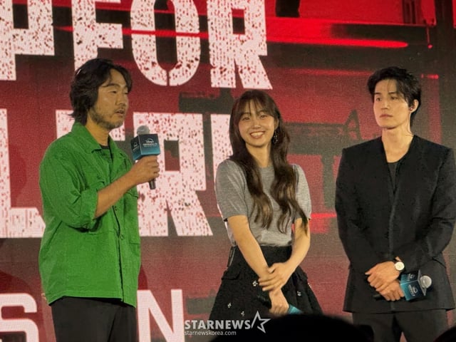 이권 감독, 김혜준, 이동욱 / 사진=김나연 기자