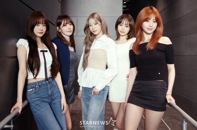 르세라핌 AAA 수상 인터뷰 /사진=김휘선