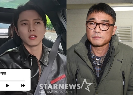 주우재(왼쪽), 김건모/사진=주우재 유튜브, 스타뉴스