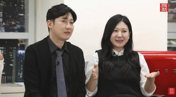 '나는 솔로' 28기 상철, 정숙 /사진=촌장엔터테인먼트TV 유튜브 채널
