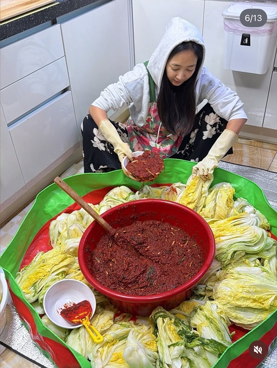/사진=진재영 인스타그램