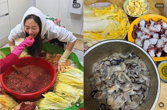 /사진=진재영 인스타그램