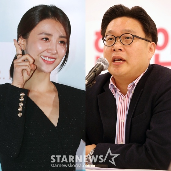배우 박하선(왼쪽)과 서경덕 교수 /사진=스타뉴스