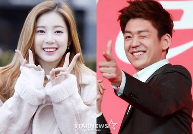 에이프릴 출신 배우 윤채경(왼쪽), 이용대 /사진=스타뉴스