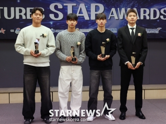 (왼쪽부터) 박도훈, 김태호, 박시후, 김현오. /사진=김휘선 기자