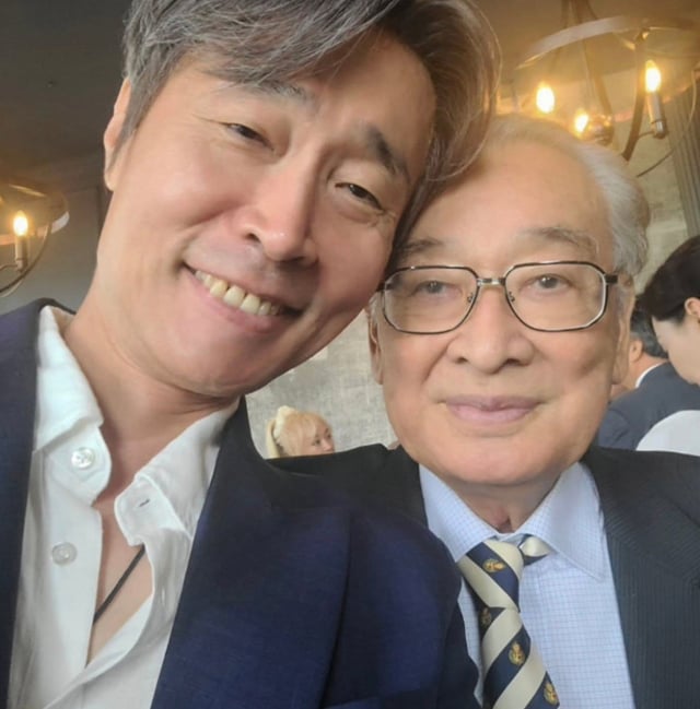 배우 이재용, 고 이순재 /사진=인스타그램