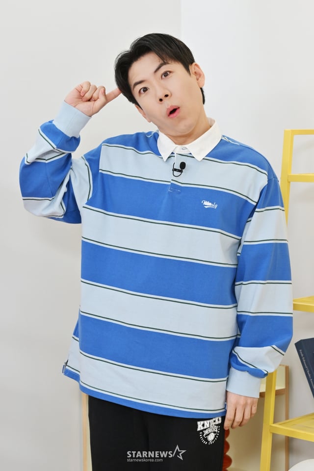 코미디언 양세찬이 2일 오전 온라인으로 진행된 KBS 2TV 예능 '옥탑방의 문제아들' 제작발표회에 참석해 포즈를 취하고 있다. /사진제공=KBS 2025.04.02 /사진=이동훈 photoguy@