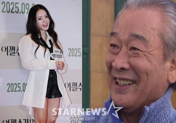 서우, 故이순재 /사진=스타뉴스, 서우 SNS
