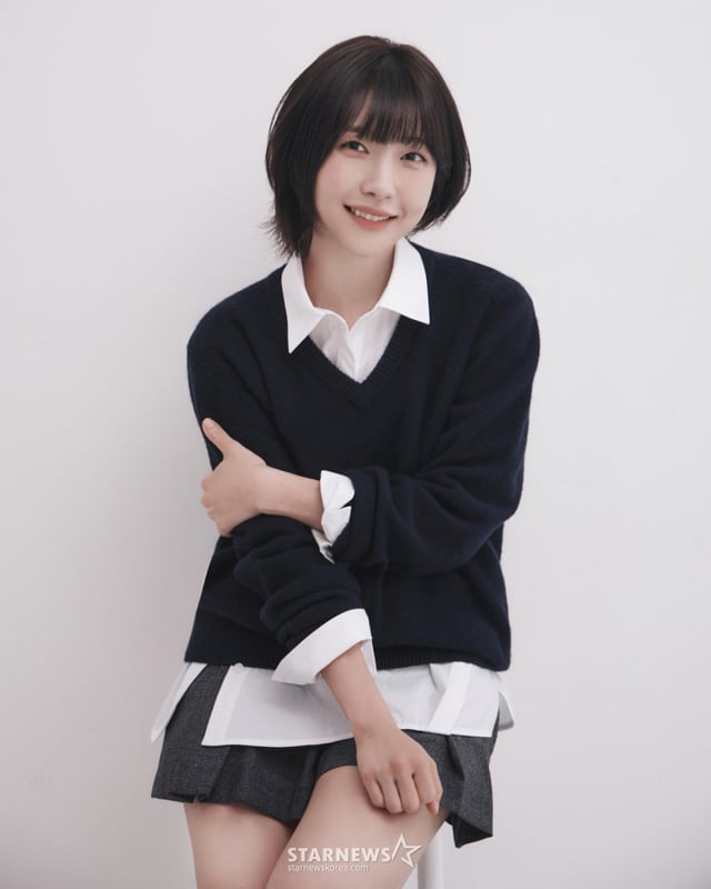 ENA '착한여자부세미'의 배우 주현영이 7일 진행된 라운드 인터뷰를 위해 포즈를 취하고 있다. /사진제공=AIMC 2025.11.07 /사진=이동훈 photoguy@