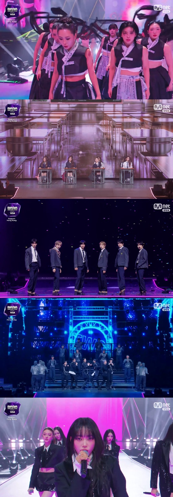 범접, 하츠투하츠, NCT위시, 투어스, 미야오/사진=엠넷