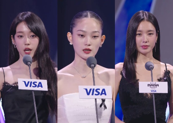 노윤서(왼쪽부터), 신현지, 안은진/사진=엠넷