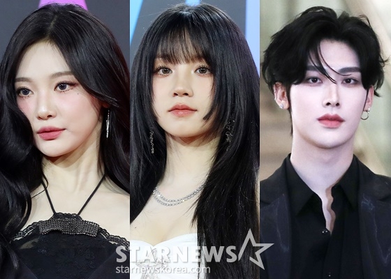 닝닝(왼쪽부터), 우기, 리키/사진=스타뉴스