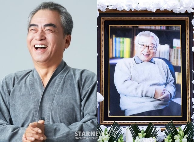 고 이문수(왼쪽), 고 이순재 /사진=한국연극배우협회, 사진공동취재단