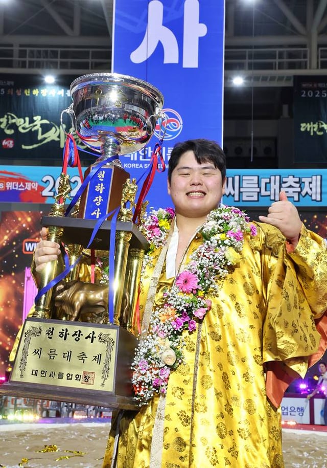 김민재. /사진=대한씨름협회 제공