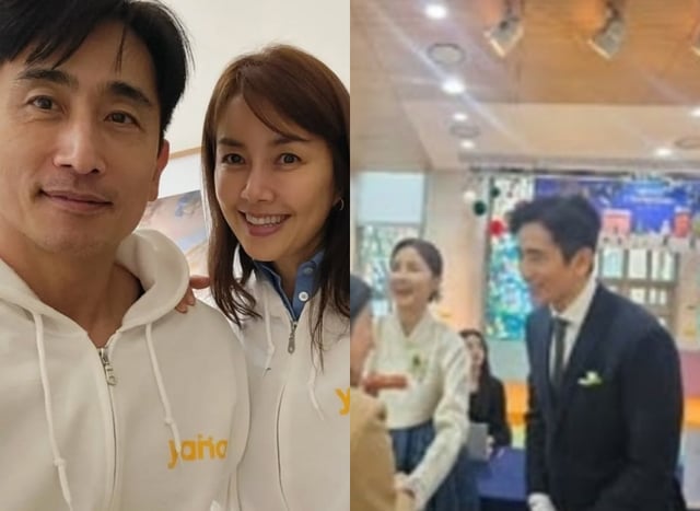 차인표, 신애라 /사진=신애라, 홍현희 SNS