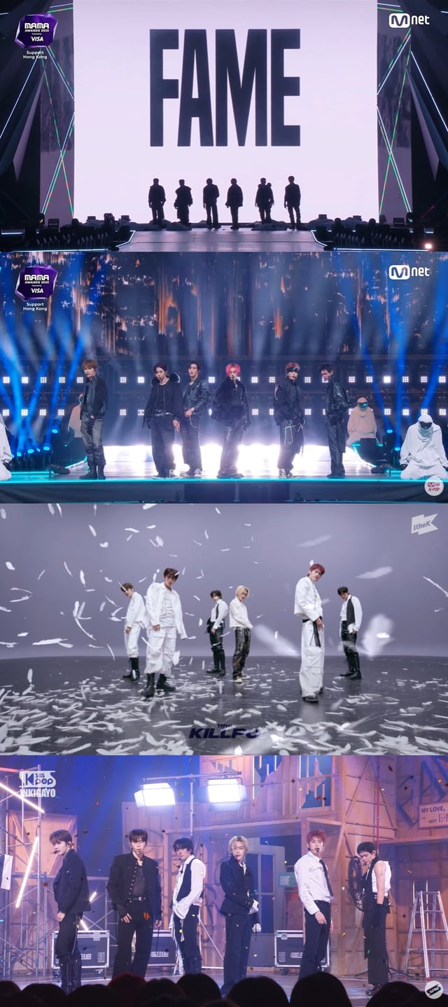 /사진=유튜브 채널 '원더킬포', '2025 마마 어워즈', SBS '인기가요'