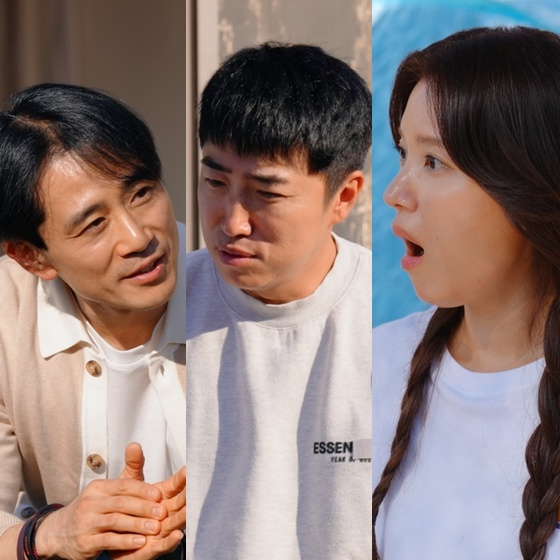왼쪽부터 백도빈, 장동민, 정시아 /사진=JTBC '대놓고 두 집 살림'