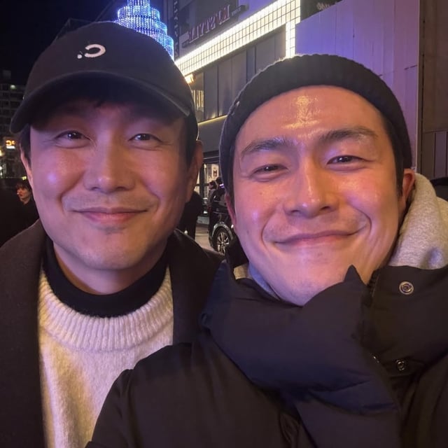 왼쪽부터 오정세, 이재원 /사진=이재원 인스타그램