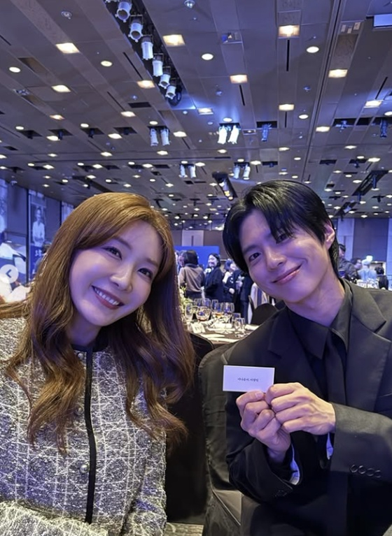 이정민(왼쪽), 박보검/사진=이정민 인스타그램