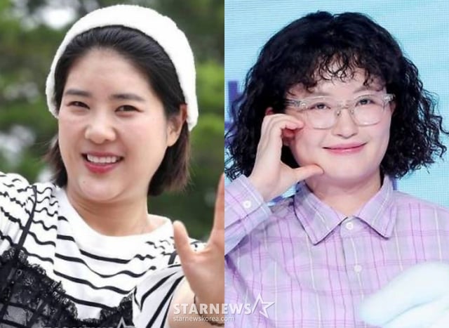 코미디언 강유미(왼쪽), 유튜버 원지 /사진=스타뉴스