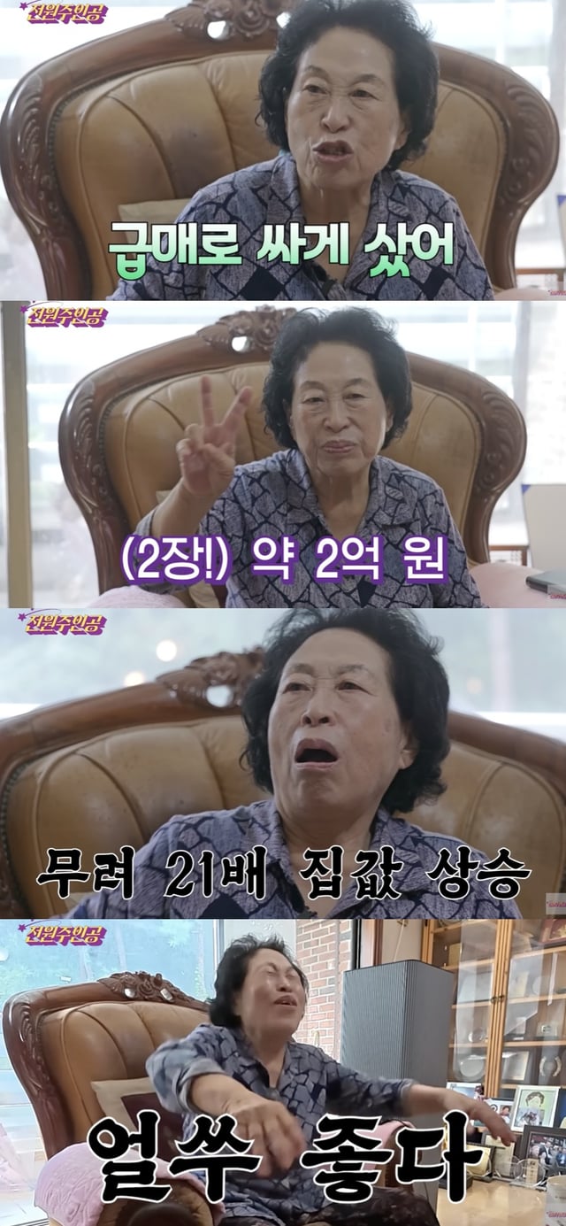 /사진=유튜브 채널 '전원주인공' 영상 캡쳐