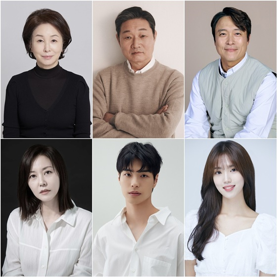 /사진=김미숙(리마커블엔터테인먼트), 주진모(HB엔터테인먼트), 최대철(KBS), 조미령(본인), 김선빈(골드문), 윤서아(9아토엔터테인먼트)