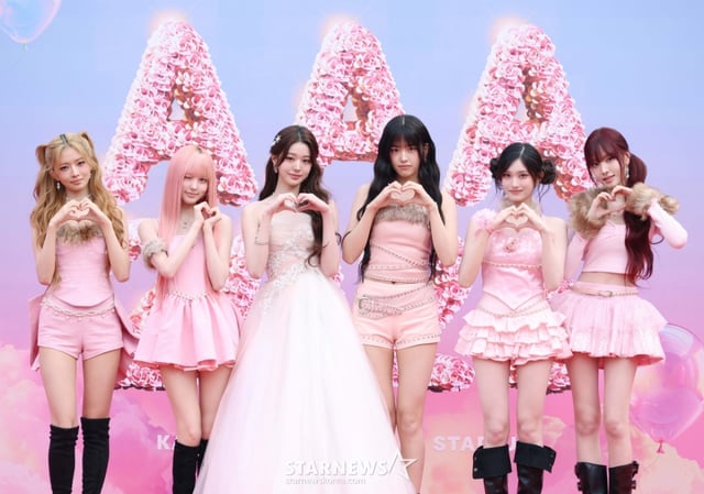 걸그룹 아이브가 6일 가오슝 내셔널 스타디움에서 진행된 스타뉴스 주최 '10주년 아시아 아티스트 어워즈 2025(10th Anniversary Asia Artist Awards 2025, '10주년 AAA 2025') 레드카펫 행사에 참석해 포즈를 취하고 있다. 12월 6일~7일 양일에 걸쳐 가오슝 내셔널 스타디움에서 펼쳐지는 '10주년 아시아 아티스트 어워즈 2025(10th Anniversary Asia Artist Awards 2025, '10주년 AAA 2025')'와 페스타 'ACON 2025'는 MTN(머니투데이방송)과 위버스(Weverse)를 통해 각각 TV와 온라인 스트리밍으로 생중계 된다. /2025.12.06 /사진=이동훈 photoguy@