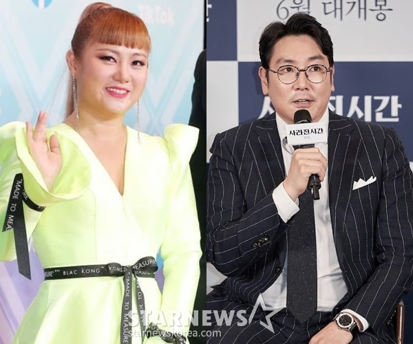 코미디언 박나래, 배우 조진웅 /사진=스타뉴스
