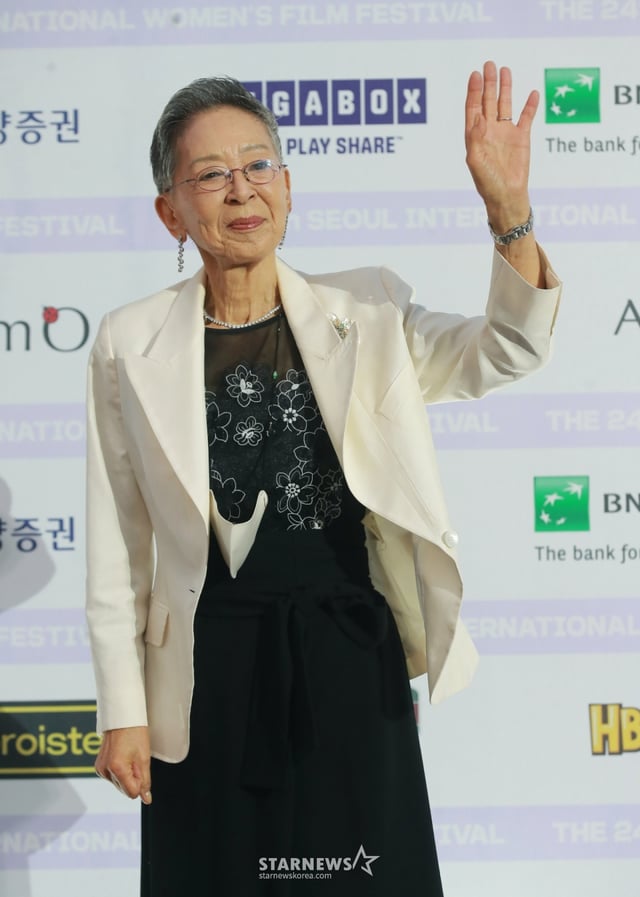 원로배우 김지미/사진=스타뉴스