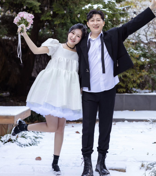 /사진=28기 상철, 정숙 SNS