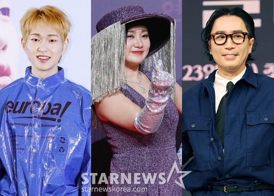 온유(왼쪽), 박나래, 정재형/사진=스타뉴스