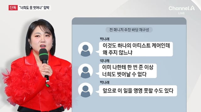/사진=채널A 뉴스 방송 캡처
