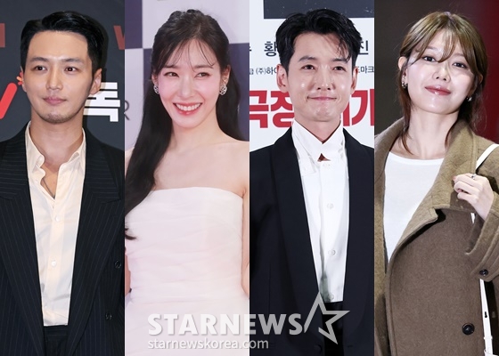 변요한(왼쪽부터), 티파니, 정경호, 수영/사진=스타뉴스