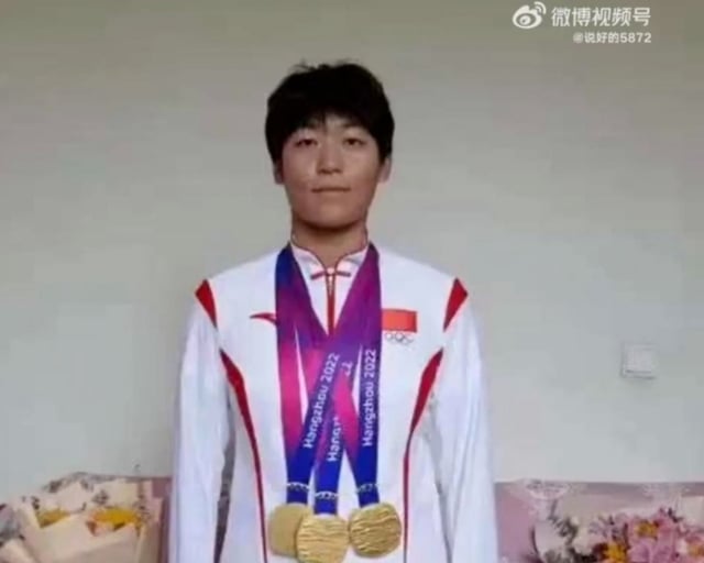 왕리의 폭로 영상. /사진=웨이보 갈무리