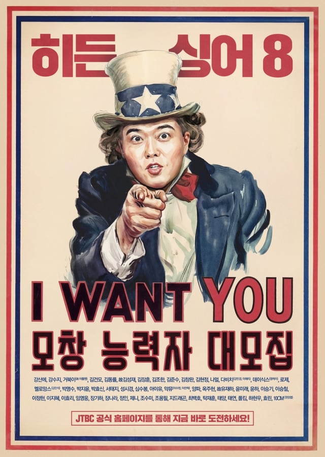 /사진=JTBC '히든싱어8'