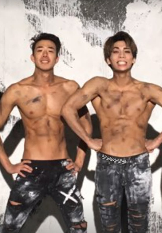 차현승(왼쪽), 고 종현/사진=차현승 인스타그램