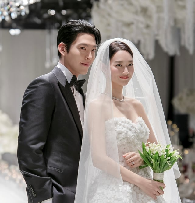 왼쪽부터 김우빈, 신민아 /사진=에이엠엔터테인먼트