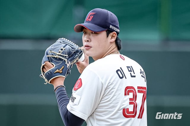 롯데 이민석. /사진=롯데 자이언츠 제공