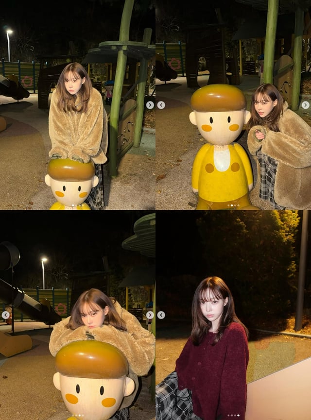 /사진=에스파 윈터 SNS