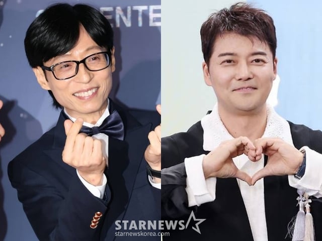 유재석(왼쪽), 전현무 /사진=스타뉴스