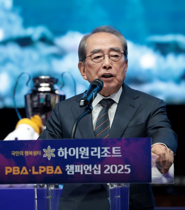 김영수 PBA 총재. /사진=PBA 제공