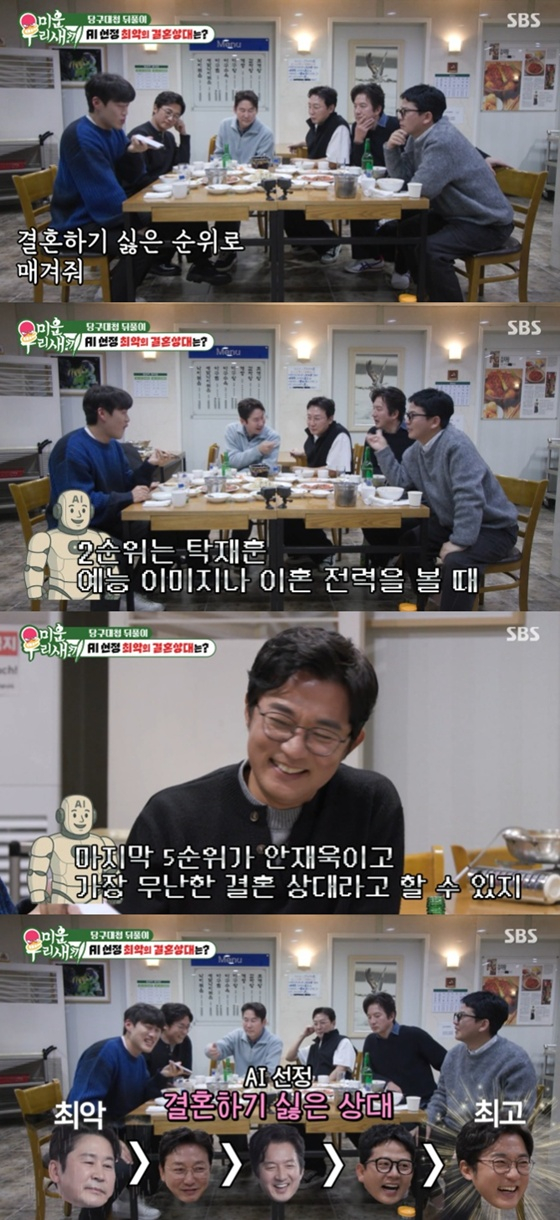 /사진=SBS '미운 우리 새끼' 캡처