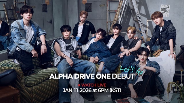 Alpha Drive One Opens 'X Live Event Page' for First K-Pop Artist