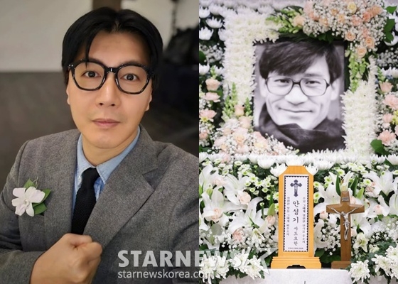 Kim Seung-hyun, the late Ahn Sung-ki / Photo = Kim Seung-hyun SNS, Star News