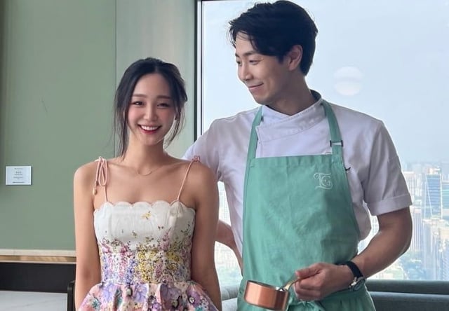 왼쪽부터 이주영, 손종원 셰프 /사진=이주영 인스타그램