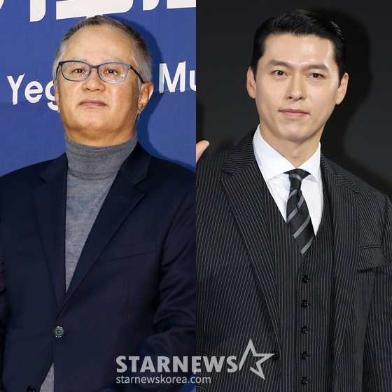 송승환(왼쪽)과 현빈 /사진=스타뉴스