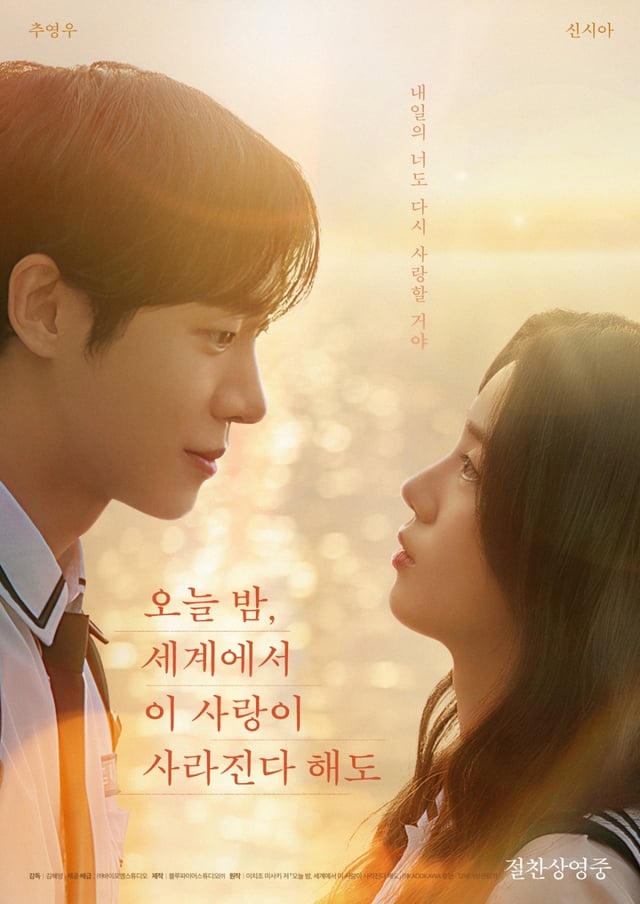 오늘 밤 세계에서 이 사랑이 사라진다 해도 / 사진=영화 포스터