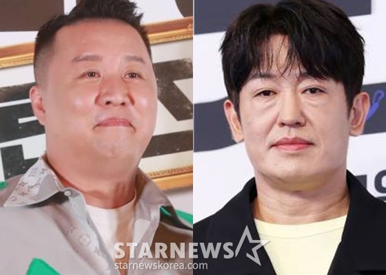 정준하, 허성태 /사진=스타뉴스