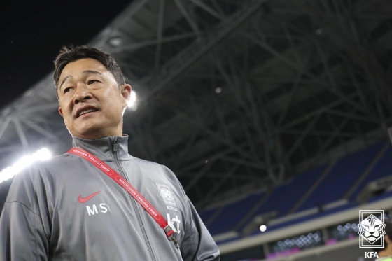 이민성 U-23 대표팀 감독. /사진=대한축구협회 제공/사진=